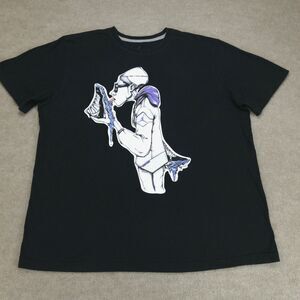 Air Jordan Concord Mens T-Shirt Retro 2XL Icey Soles Lick Shoe Black Nike